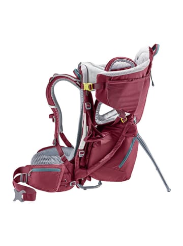 Deuter Kraxe "Kid Comfort" in Rot - (B)43 x (H)72 x (T)34 cm