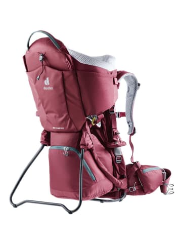 Deuter Kraxe "Kid Comfort" in Rot - (B)43 x (H)72 x (T)34 cm