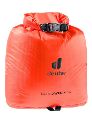 Deuter Packtasche "Light Drypack 5" in Rot - (B)24 x (H)24 x (T)11 cm