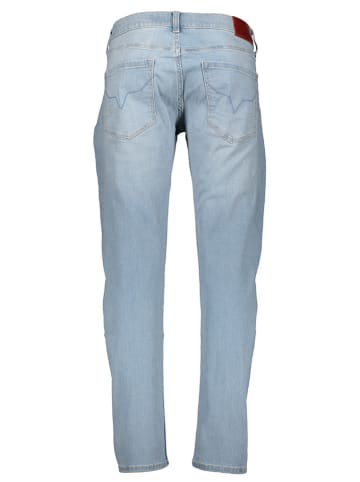 Pepe Jeans Dżinsy - Tapered fit - w kolorze błękitnym