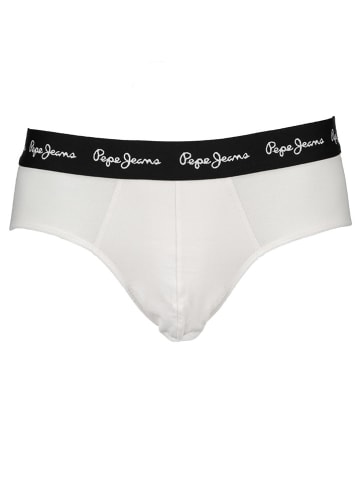 Pepe Jeans Slipy (3 pary) w kolorze czarnym, białym i szarym