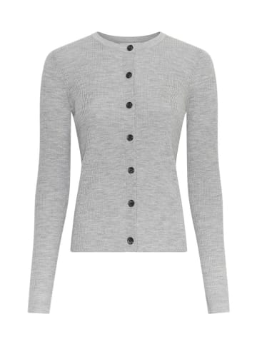 MOSS COPENHAGEN Wollen vest grijs