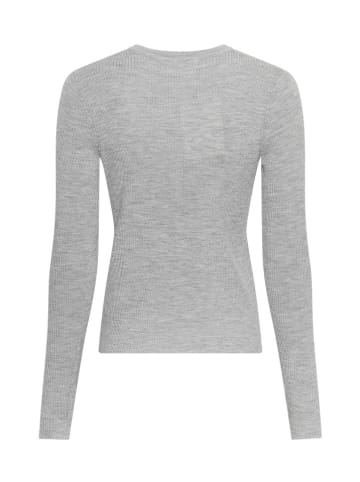 MOSS COPENHAGEN Wollen vest grijs
