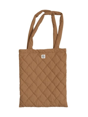 MOSS COPENHAGEN Schultertasche in Hellbraun - (B)40 x (H)48 cm