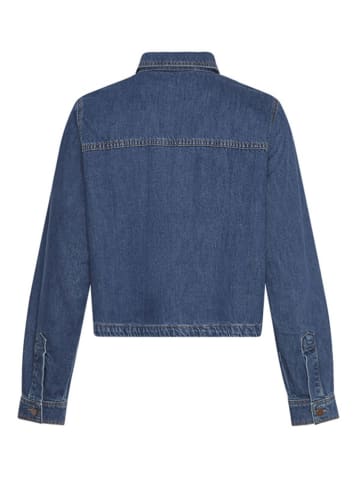 MOSS COPENHAGEN Jeans-Hemd in Dunkelblau