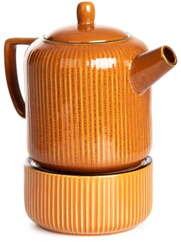 Homla Dzbanek "Mirande" w kolorze pomarańczowym do herbaty - 950 ml