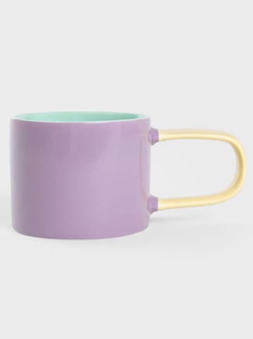 Homla Kop "Finko" paars/mintgroen/geel - 300 ml