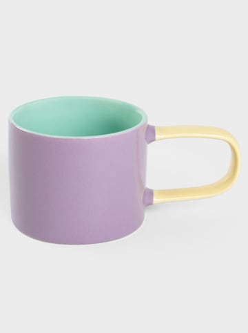Homla Kop "Finko" paars/mintgroen/geel - 300 ml