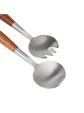 Homla 3-delige saladeserveerset "Mooka" wit - Ø 24 cm