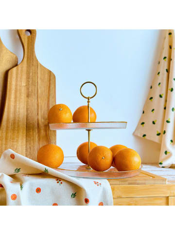 Homla Etagere ''Monze'' in Gold - Ø 28 cm