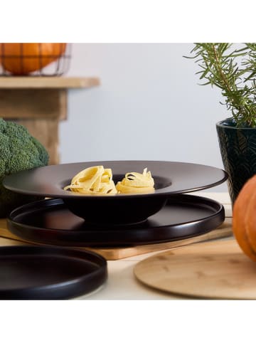 Homla Pastateller ''Famelio'' in Schwarz - Ø 28 cm