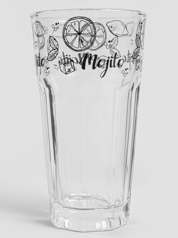 Homla 5-częściowy zestaw "Mojito" w kolorze czarno-białym do koktajli