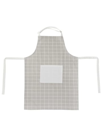 Homla Schort "Snoti" crème/grijs - (L)80 x (B)60 cm