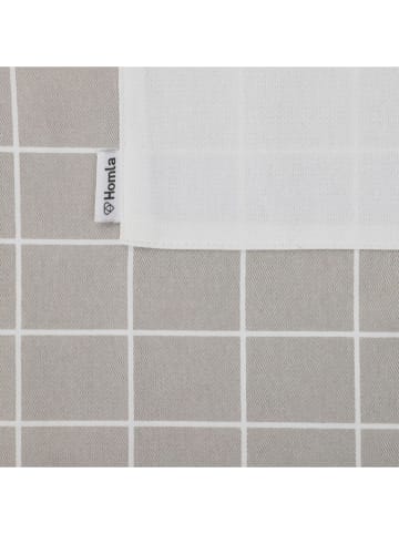 Homla Schort "Snoti" crème/grijs - (L)80 x (B)60 cm