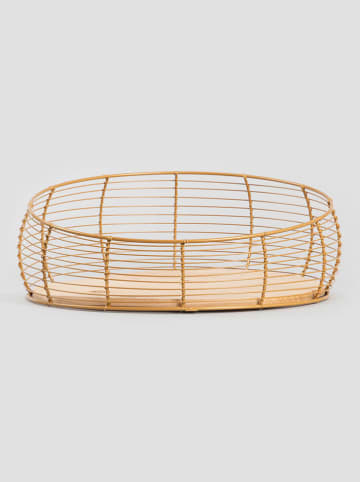 Homla Dienblad "Sandia" goudkleurig - Ø 33 cm