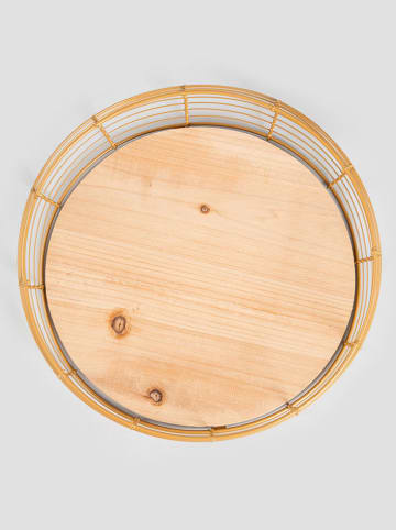 Homla Dienblad "Sandia" goudkleurig - Ø 33 cm
