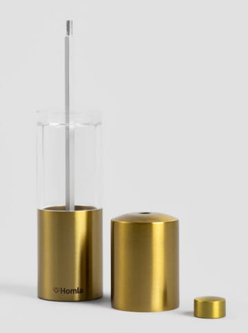 Homla Salz-/ Pfeffermühle ''Neria'' in Gold - (L)19 cm