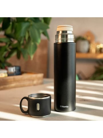Homla Isoleerfles "Libre" zwart - 580 ml