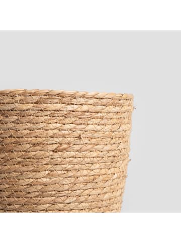 Homla Blumenübertopf ''Lumbo'' in Beige - (H)27 x Ø 21 cm