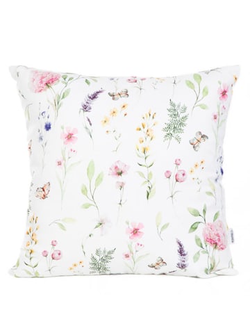 Homla Kussenhoes "Sprina" wit/meerkleurig - (L)45 x (B)45 cm
