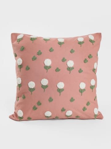 Homla Kissenhülle ''Wigal'' in Rosa - (L)45 x (B)45 cm