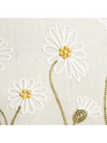 Homla Kissenhülle ''Bosse'' in Creme - (L)45 x (B)45 cm