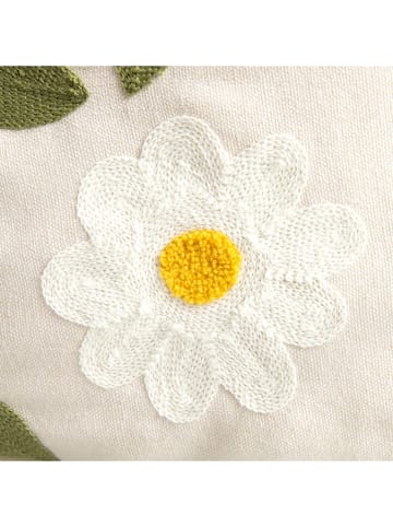 Homla Kissenhülle ''Fior'' in Creme - (L)45 x (B)45 cm