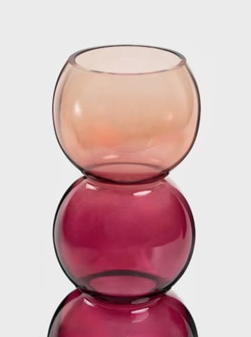 Homla Vase ''Vazia'' in Bordeaux - (H)25 x Ø 8 cm