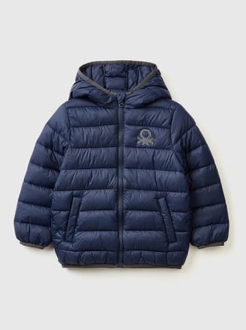 Benetton Steppjacke in Dunkelblau