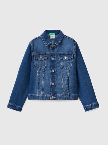 Benetton Jeansjacke in Blau
