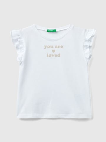 Benetton Koszulka w kolorze białym