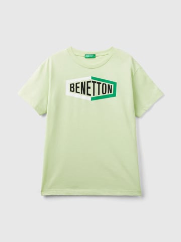 Benetton Shirt limoengroen