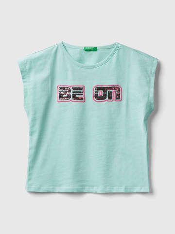 Benetton Shirt mintgroen