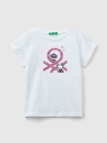 Benetton Shirt in Weiß