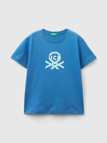 Benetton Koszulka w kolorze niebieskim