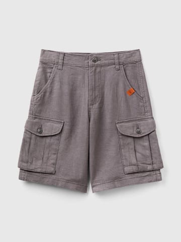 Benetton Bermudy w kolorze antracytowym