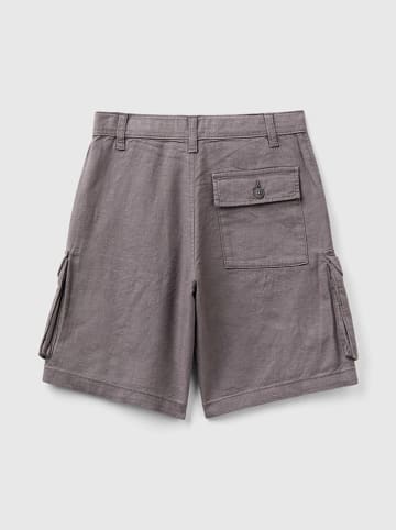 Benetton Bermudy w kolorze antracytowym