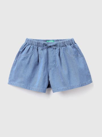 Benetton Jeans-Shorts in Hellblau
