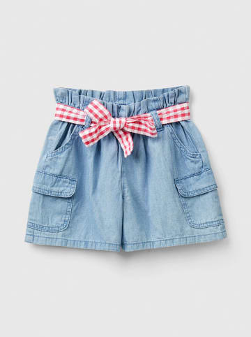 Benetton Jeans-Shorts in Hellblau
