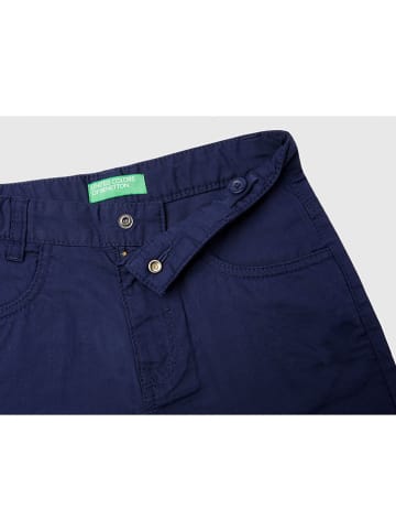 Benetton Szorty w kolorze granatowym