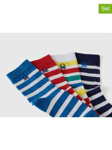 Benetton 4er-Set: Socken in Bunt