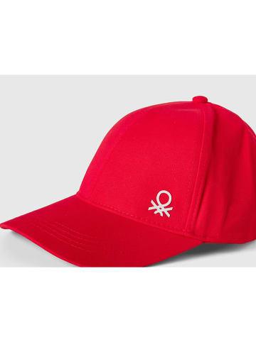 Benetton Cap in Rot
