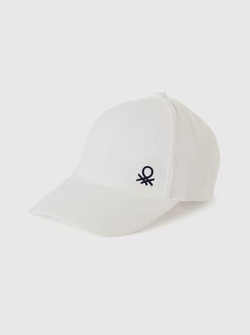 Benetton Cap in Weiß