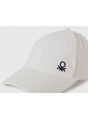 Benetton Czapka w kolorze białym
