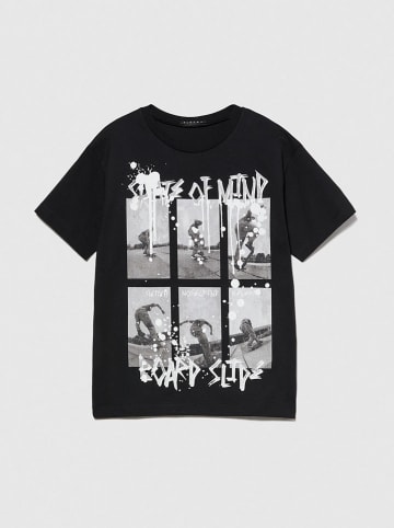 Sisley Shirt in Schwarz