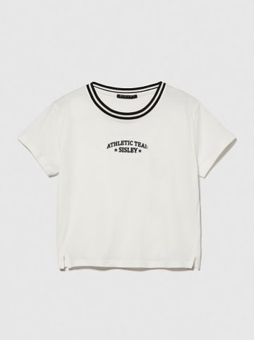 Sisley Shirt in Weiß