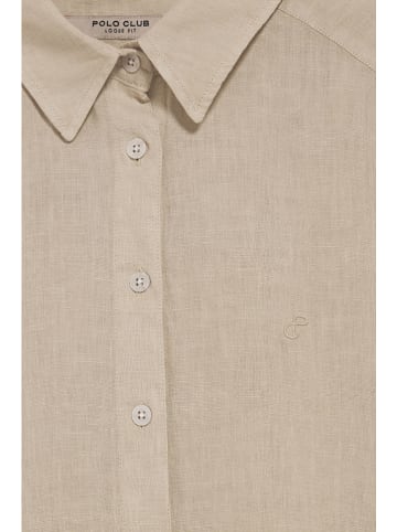 Polo Club Linnen blouse beige