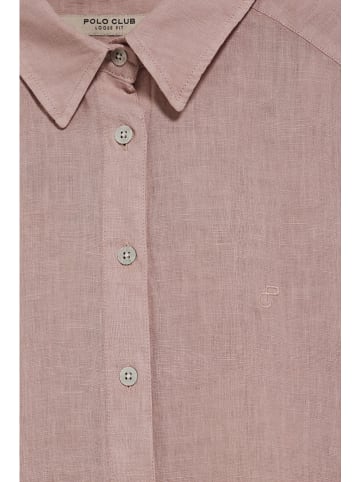 Polo Club Linnen blouse oudroze