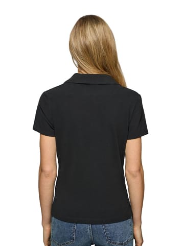 Polo Club Poloshirt in Schwarz/ Grau
