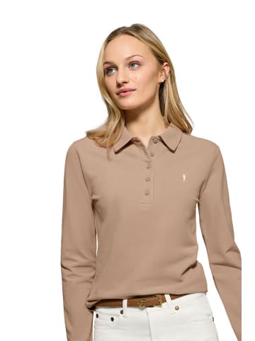 Polo Club Poloshirt in Hellbraun